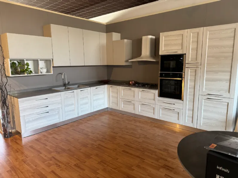 Cucina ad angolo Arrex Fiorella  SCONTATA 45%