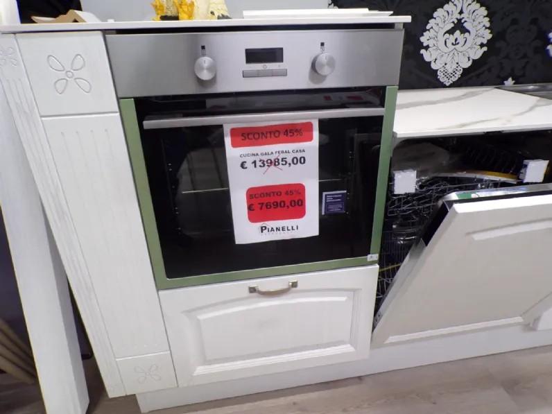 Cucina ad angolo classica bianca Febal Gala febal casa a soli 7690 Euro