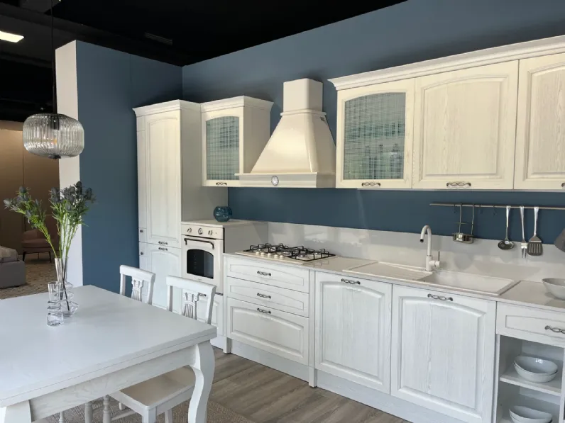 Cucina bianca classica lineare Febal Gala febal casa a soli 5990 Euro