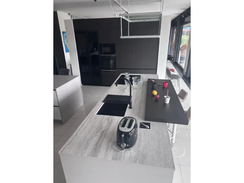 Cucina con isola moderna altri colori Gentili group Time a soli 15990 Euro