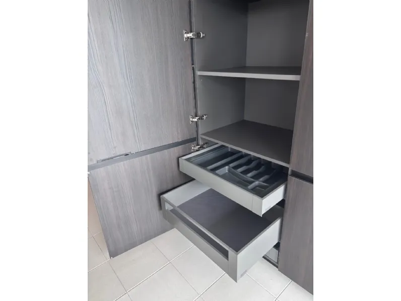 Cucina con isola moderna altri colori Gentili group Time a soli 15990 Euro