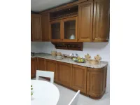 CUCINA Gm cucine ad angolo Giada castagno SCONTATA