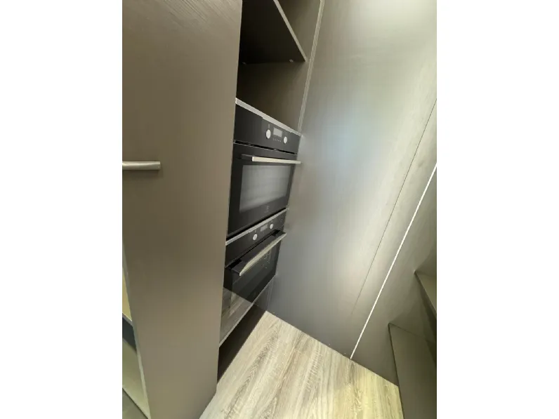 Cucina Febal casa modula j design grigia Febal ad angolo scontata 73%