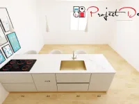Cucina Sp22 con isola Astra con uno sconto imperdibile