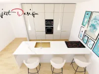 Cucina Sp22 con isola Astra con uno sconto imperdibile