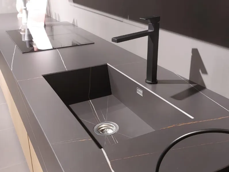 Cucina Arrital Ak 04 vetro PREZZO OUTLET scontata 50%