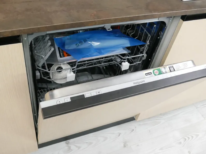 Cucina lineare in laminato materico grigia Cucina modello ginevra ciao cucina a prezzo scontato