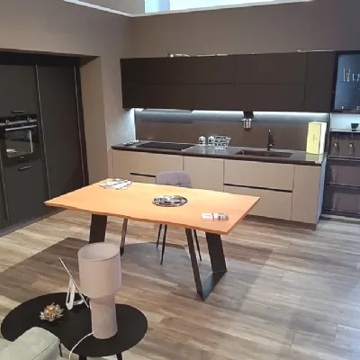 Cucina a prezzo ribassato ad angolo moderna Domino Prima cucine