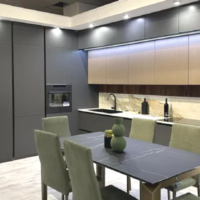 Cucina moderna ad angolo Star Mobilturi a prezzo ribassato