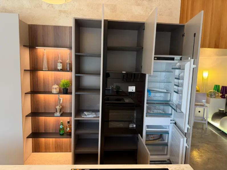 Cucina a PREZZI OUTLET in laccata opaco Binova -56%