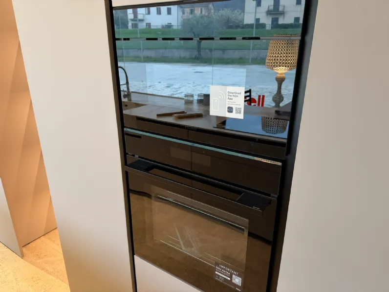 Cucina a PREZZI OUTLET in laccata opaco Binova -56%