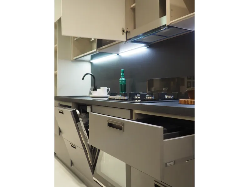 Cucina moderna lineare Cucina sax Scavolini a prezzo ribassato