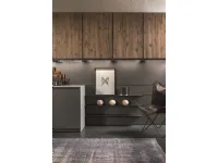 Cucina ad isola design grigia Arredo3 Kronos a soli 27711