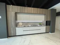 Cucina Cloe moderna grigio Arredo3 lineare scontata 50%