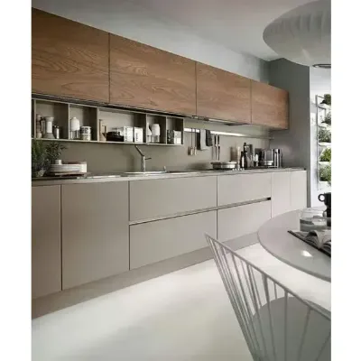 Cucina grigio moderna lineare Carlo Artigianale in offerta