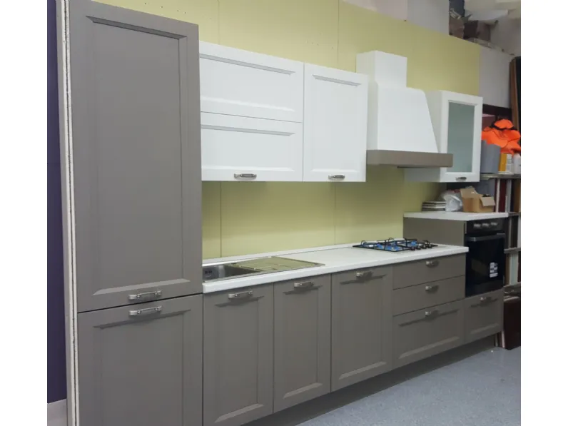 Cucina grigia moderna lineare Ala cucine Gioia  a soli 4990€