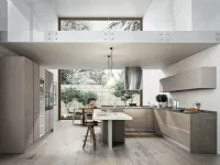 Cucina grigio moderna lineare Home cucine Cartesia a soli 7000€