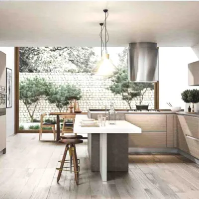 Cucina grigio moderna lineare Home cucine Cartesia a soli 7000€