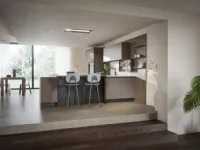 Cucina altri colori moderna con penisola Hera Prima cucine a soli 6420 Euro