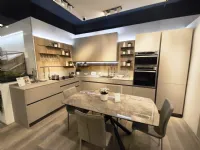 Cucina a PREZZI OUTLET in laminato opaco Veneta Cucine -46%