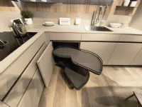 Cucina a PREZZI OUTLET in laminato opaco Veneta Cucine -46%
