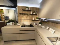 Cucina Veneta Cucine moderna ad angolo tortora in hpl Iconica