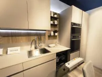 Cucina Veneta Cucine moderna ad angolo tortora in hpl Iconica