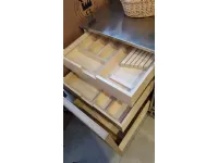 Cucina rovere chiaro industriale lineare Fly Callesella a soli 6500 Euro