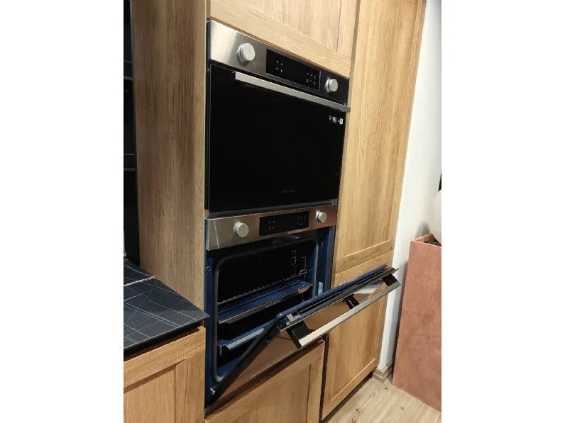 Cucina Regola industriale rovere chiaro Scavolini lineare scontata 48%