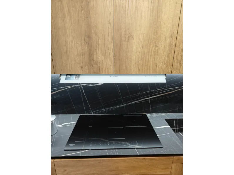 Cucina Regola industriale rovere chiaro Scavolini lineare scontata 48%
