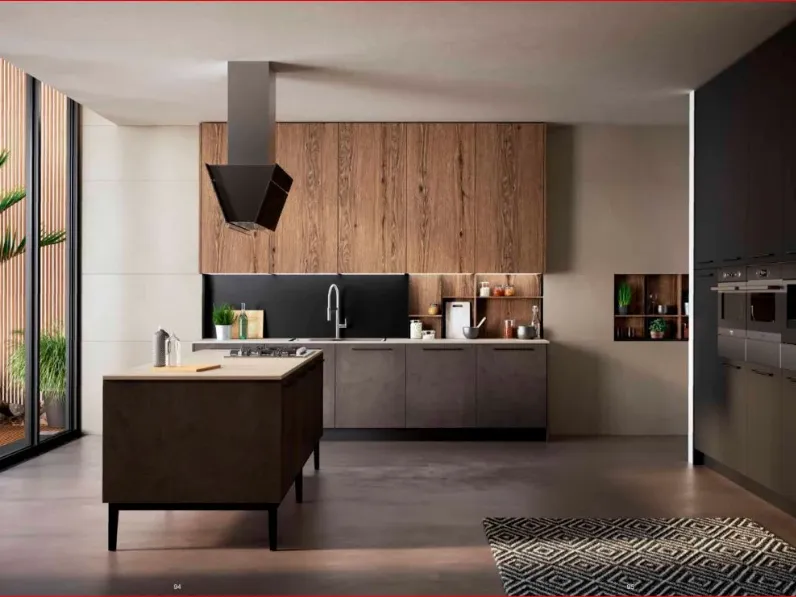 Cucina Kali 9 con isola Arredo3 con un ribasso imperdibile