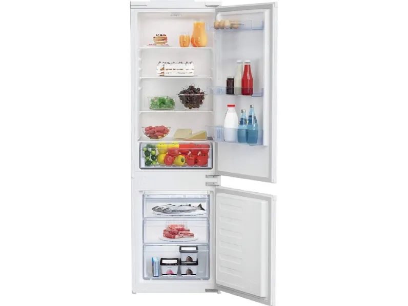 Cucina Flat 1 moderna bianca Kuadra cucine lineare scontata 30%
