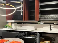 Cucina a prezzo scontato ad angolo moderna Sistematica goccia La casa moderna
