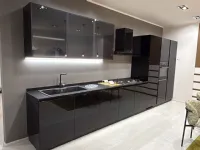 Cucina Scavolini design lineare altri colori in laccata lucido Liberamente