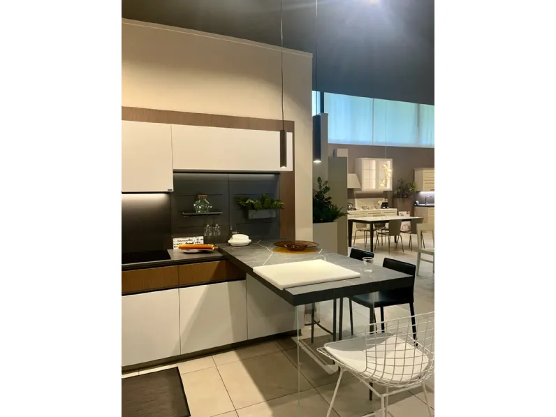 Cucina altri colori moderna ad angolo Scavolini Libra a soli 17456 Euro