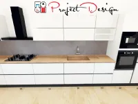 Cucina lineare design bianca Astra Line  a soli 8500