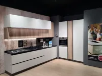 Cucina korinna moderna rovere chiaro Evo cucine lineare scontata 56%