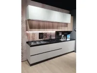 Cucina korinna moderna rovere chiaro Evo cucine lineare scontata 56%
