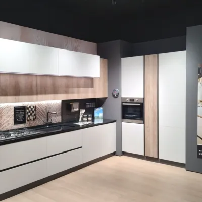Cucina Cucina korinna moderna rovere chiaro Evo cucine lineare scontata 56%