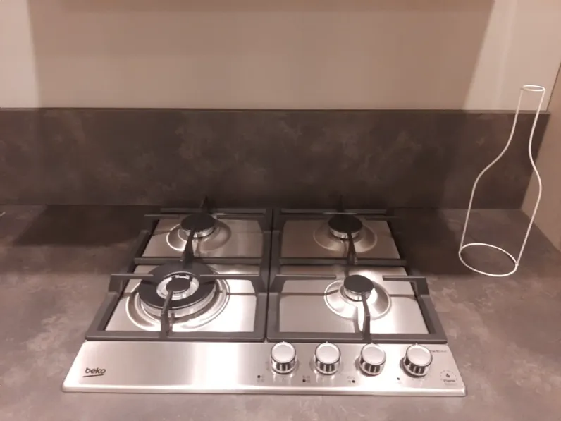 Cucina altri colori moderna lineare Modula over Febal in Offerta Outlet