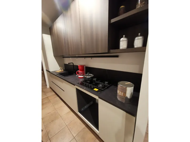 Cucina altri colori moderna lineare Cucina smart Gicinque in Offerta Outlet