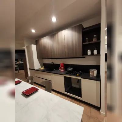 Cucina altri colori moderna lineare Cucina smart gicinque Gicinque in Offerta Outlet