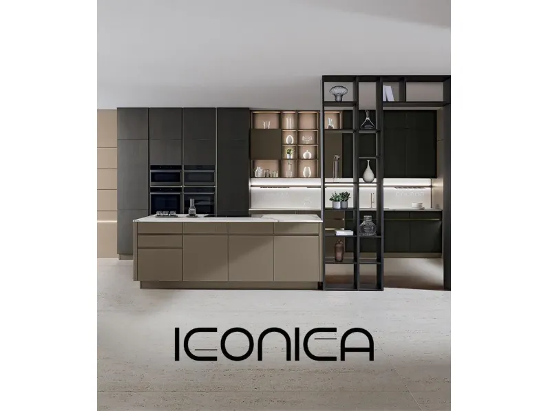 Cucina altri colori moderna Iconica 05 Veneta Cucine scontata 