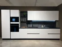 Cucina lineare moderna bianca Mobilturi Pop a soli 5400 Euro