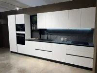 Cucina lineare moderna bianca Mobilturi Pop a soli 5400 Euro