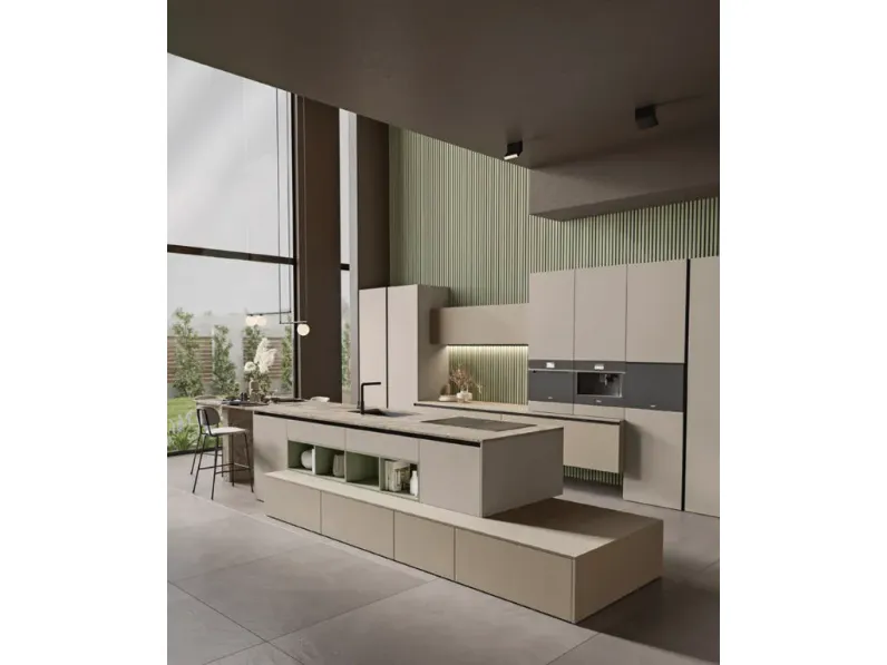 Cucina altri colori design lineare Arrex Loft a soli 4000 Euro