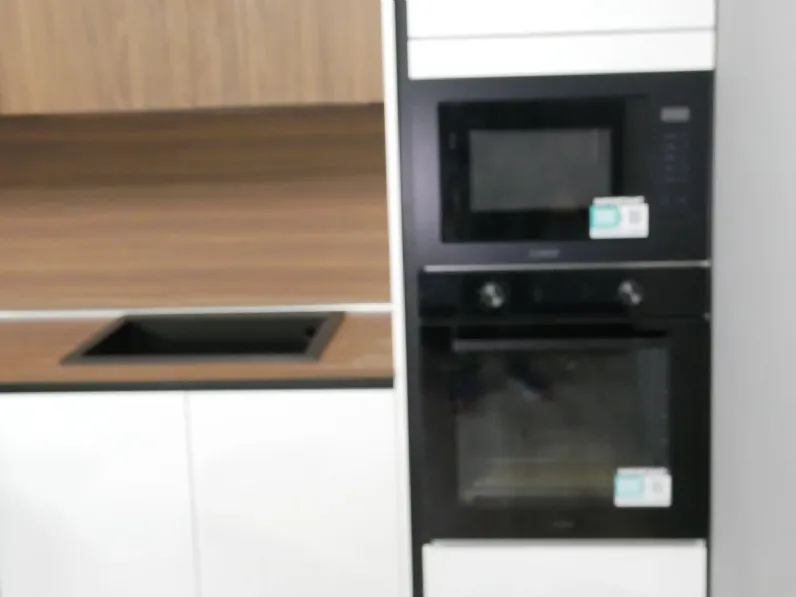 Cucina bianca design lineare Modello merilyn ciao cucine Aran a soli 3990 Euro