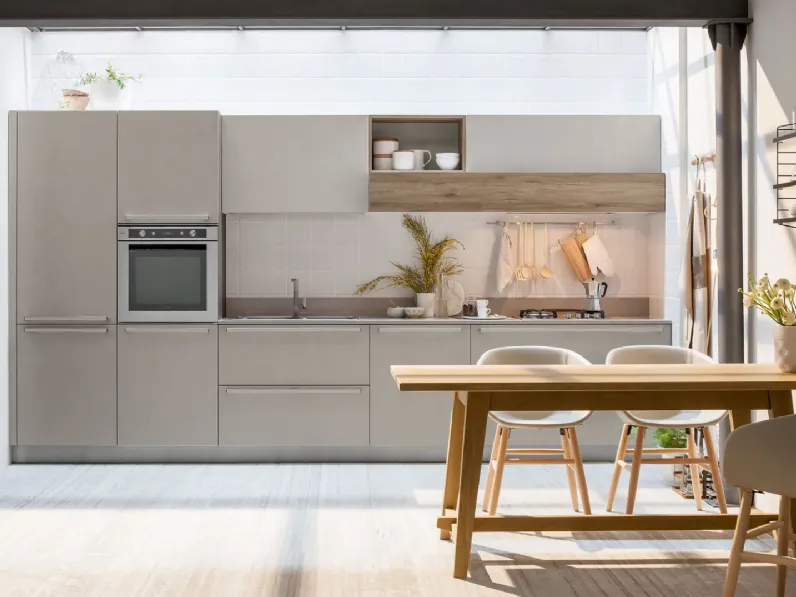 Scopri la cucina Start time j 01 di Veneta Cucine in OFFERTA OUTLET 