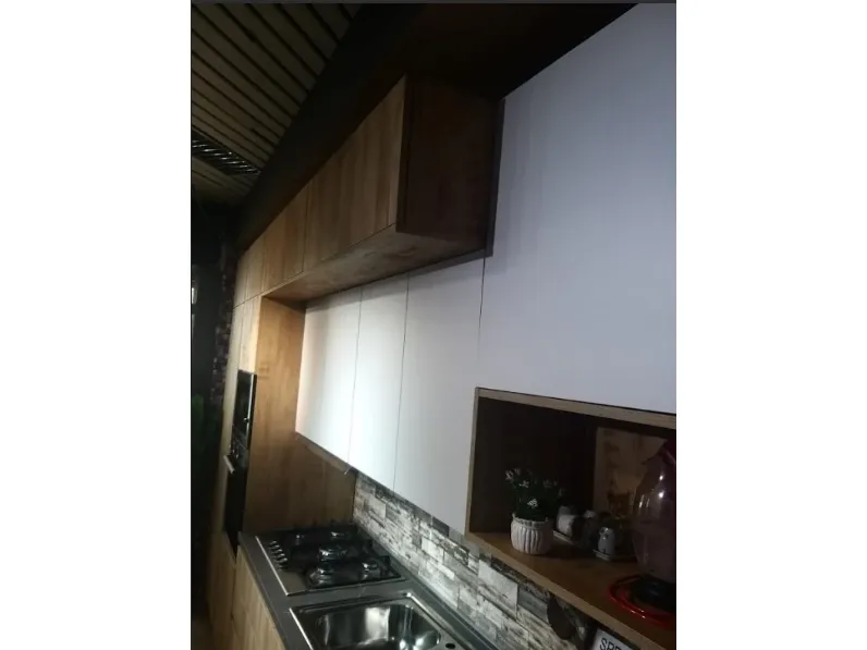 Cucina lineare Gicinque Smart gola SCONTATA 50%