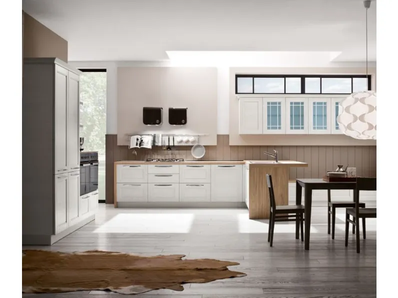 Cucina Alice moderna altri colori Arrex lineare scontata 30%